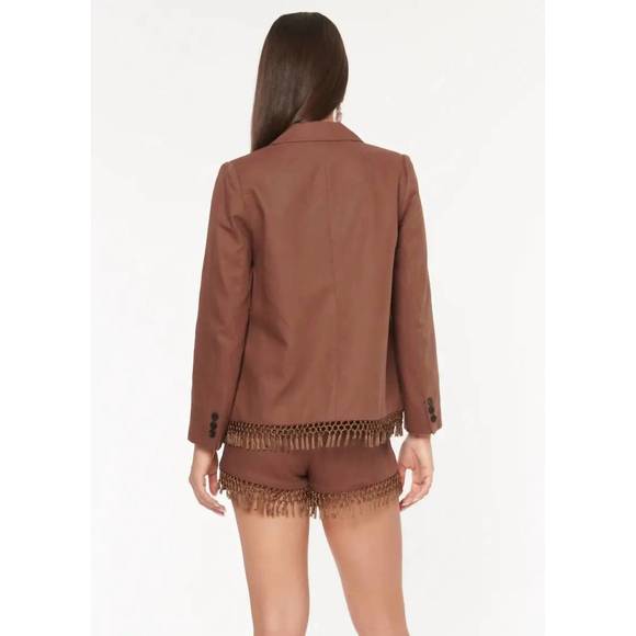 NEW CAMI NYC chitra jacket in coconut - Picture 2 of 2